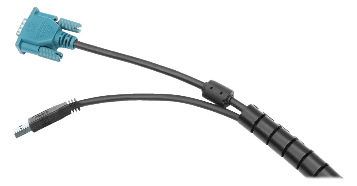 DIGITUS Flexibler Kabelspiralschlauch mit Einzugshilfe, 5 m, Ansicht 2