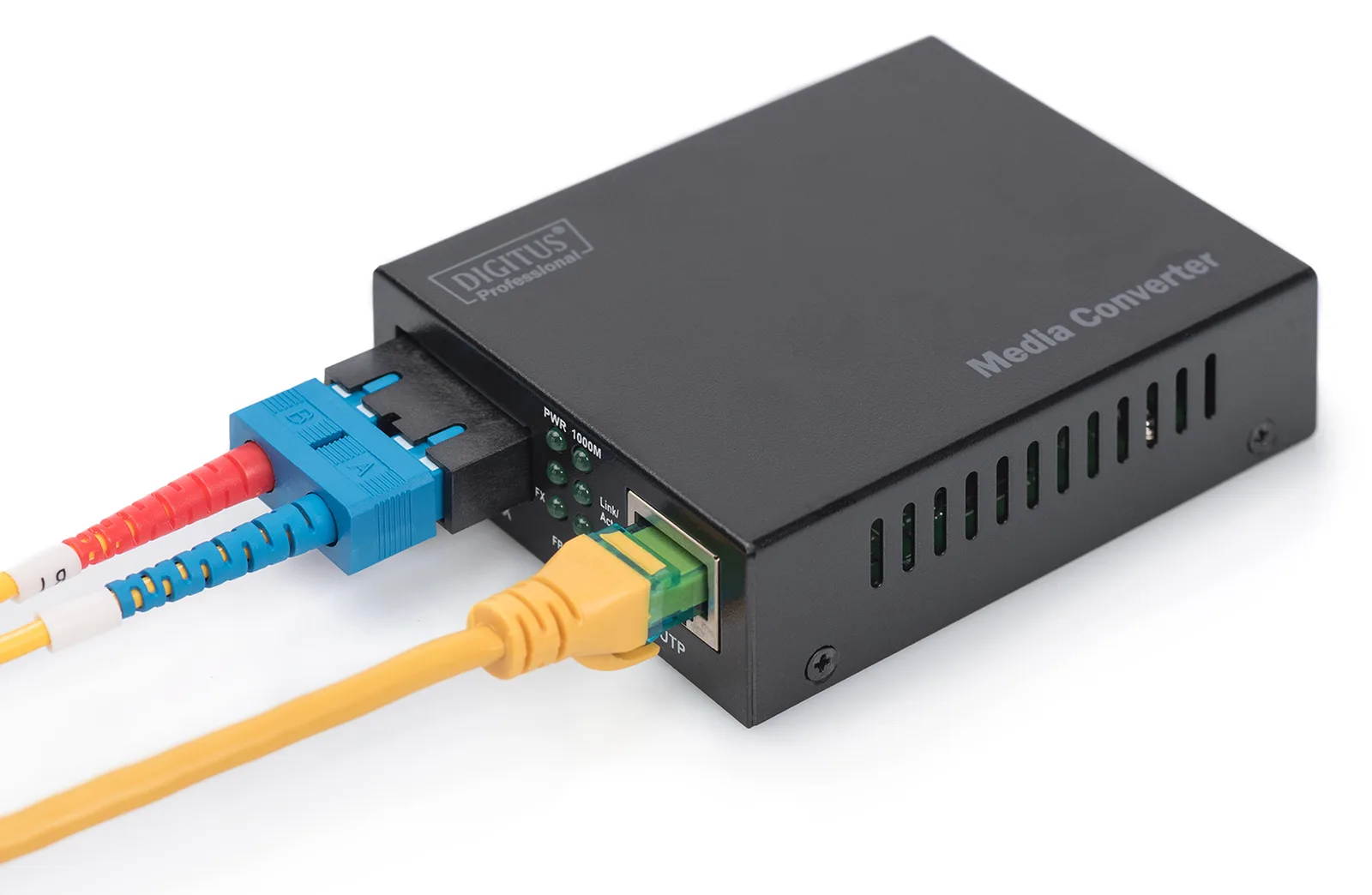 DIGITUS Gigabit Medienkonverter, RJ45 / SC, Ansicht 3
