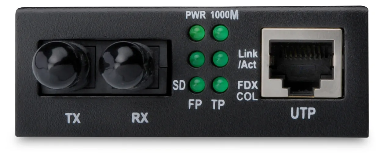 DIGITUS Gigabit Medienkonverter, RJ45 / ST, Ansicht 3