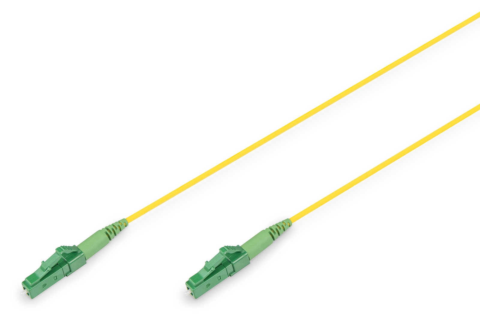 DIGITUS Glasfaser-Simplex-Patchkabel, Singlemode, LC/APC - LC/APC, 5 m