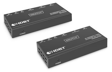 DIGITUS HDMI Extender Set HDBaseT 4K 70m PoC RS232 IR schwarz - Kabel-/Adapterset - Digital/Display/Video von LumaTech