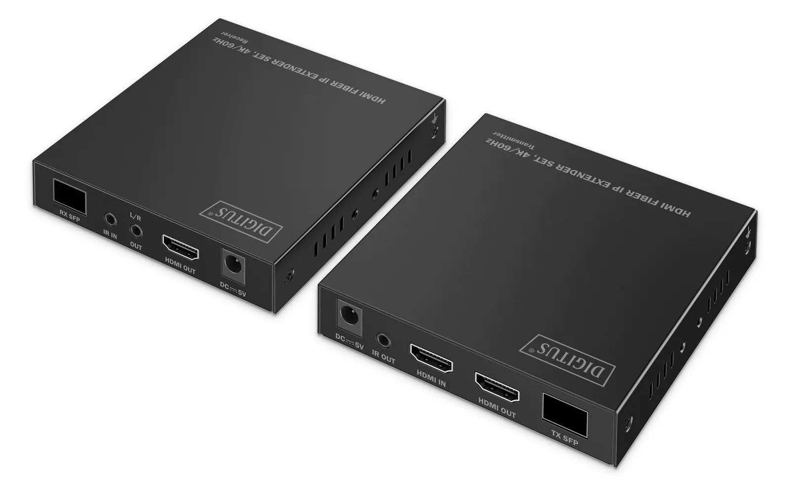 DIGITUS HDMI Fiber IP Extender Set, 4K/60Hz, Ansicht 2