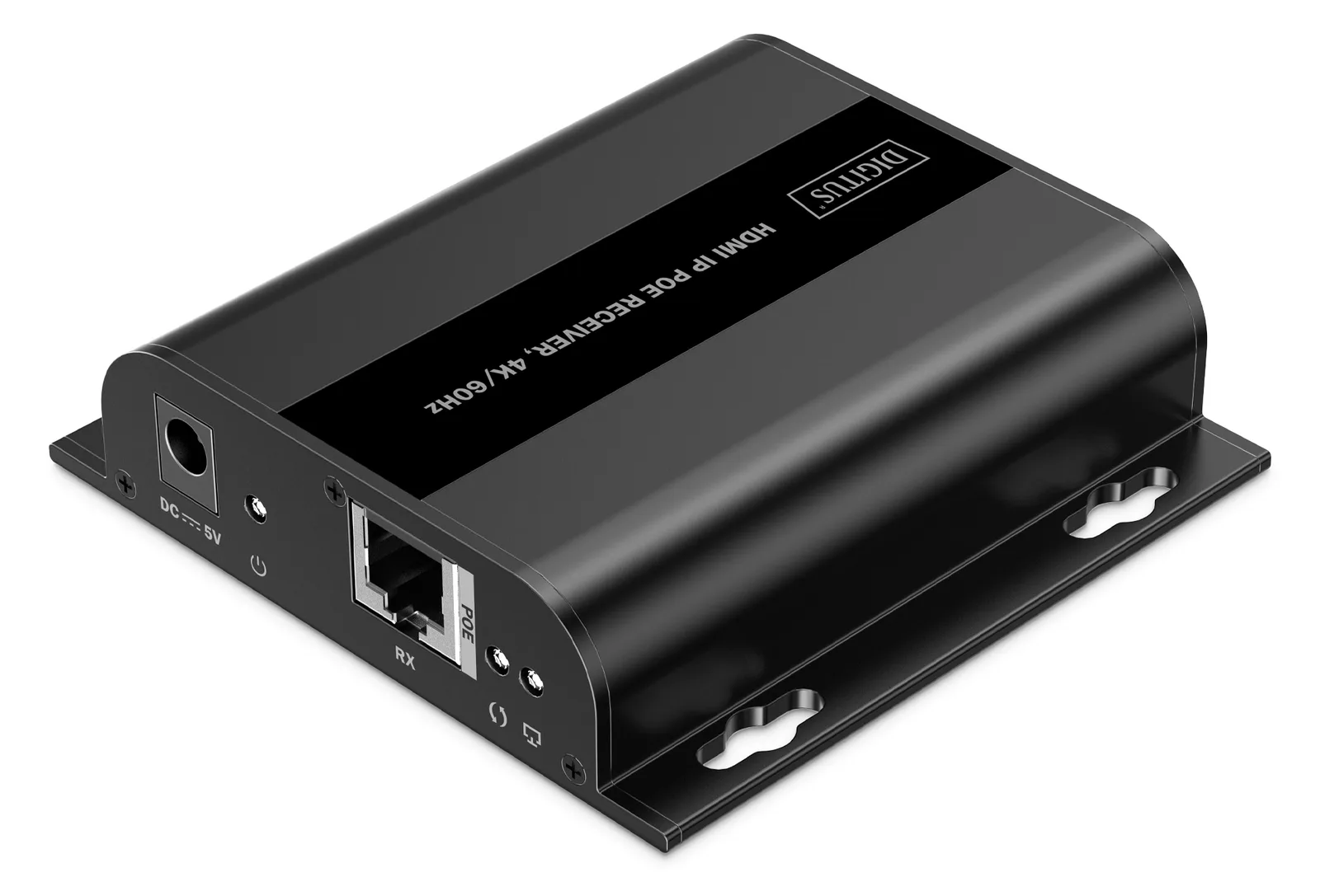 DIGITUS HDMI IP PoE Receiver, 4K/60Hz, Ansicht 2