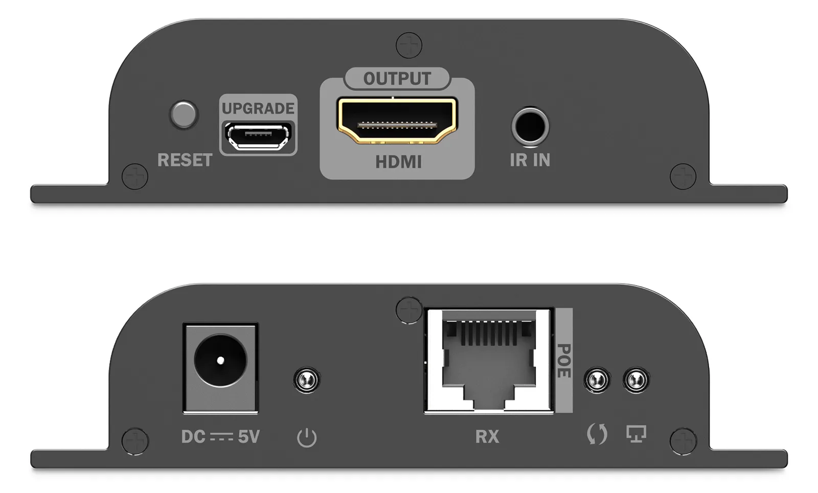 DIGITUS HDMI IP PoE Receiver, 4K/60Hz, Ansicht 3