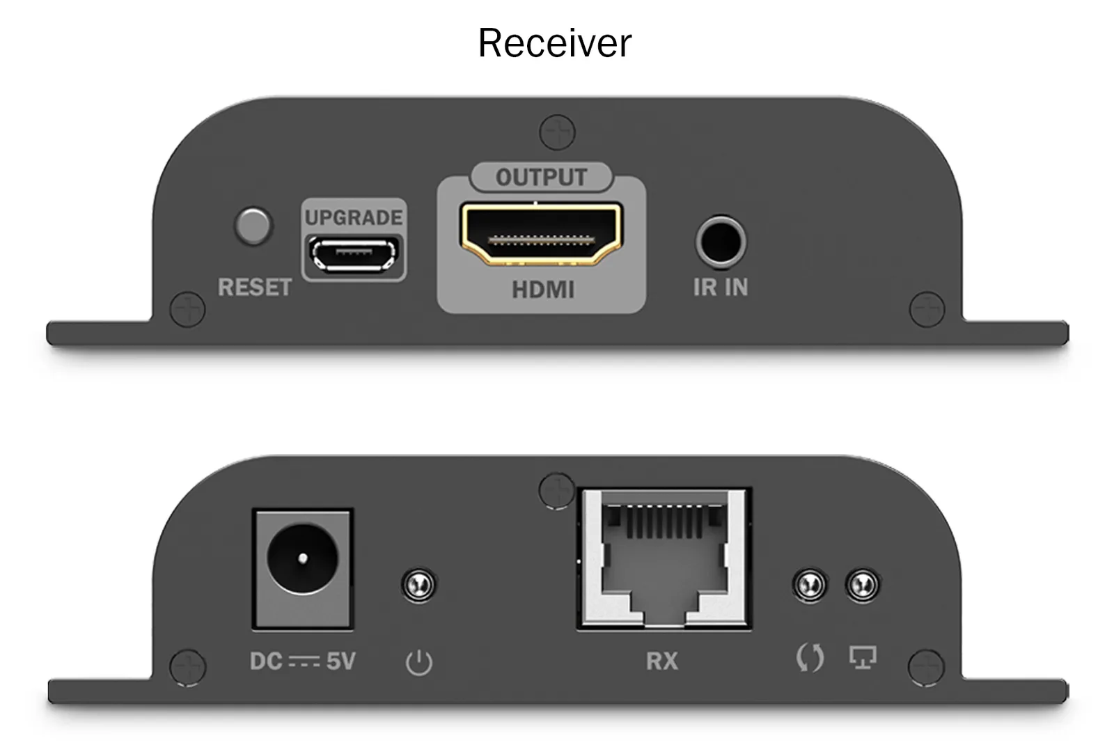 DIGITUS HDMI IP Receiver, 4K/60Hz, Ansicht 3