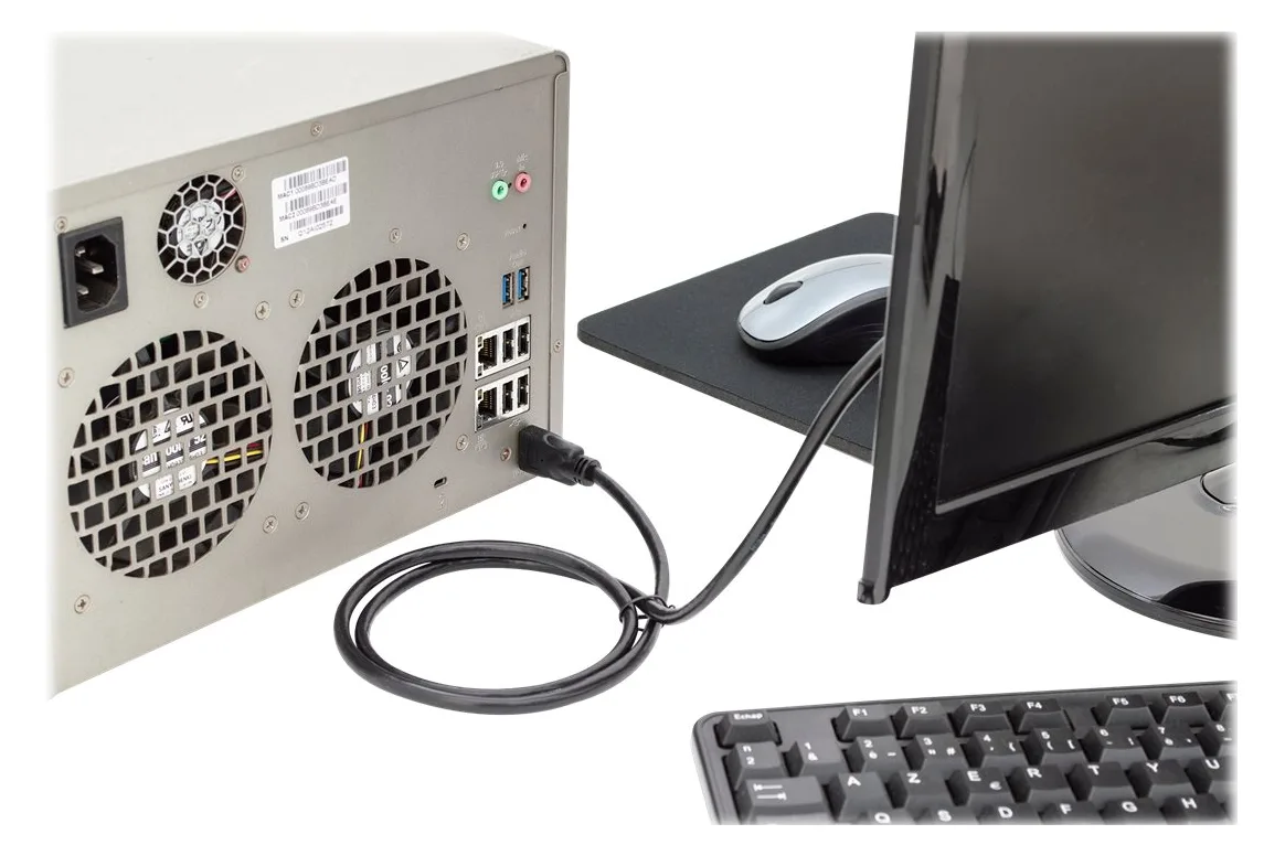 DIGITUS HDMI Premium High Speed mit Ethernet Anschlusskabel, Ansicht 3