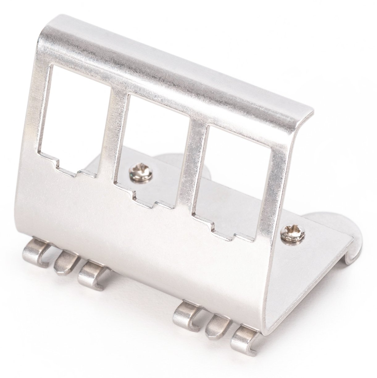 DIGITUS Hutschienenadapter für 3x Keystone Modul