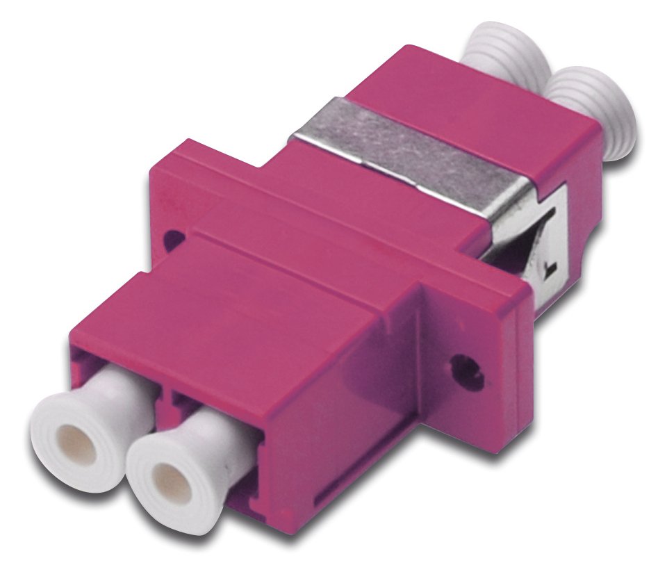 DIGITUS LWL Kupplung, Duplex, LC auf LC, MM OM4