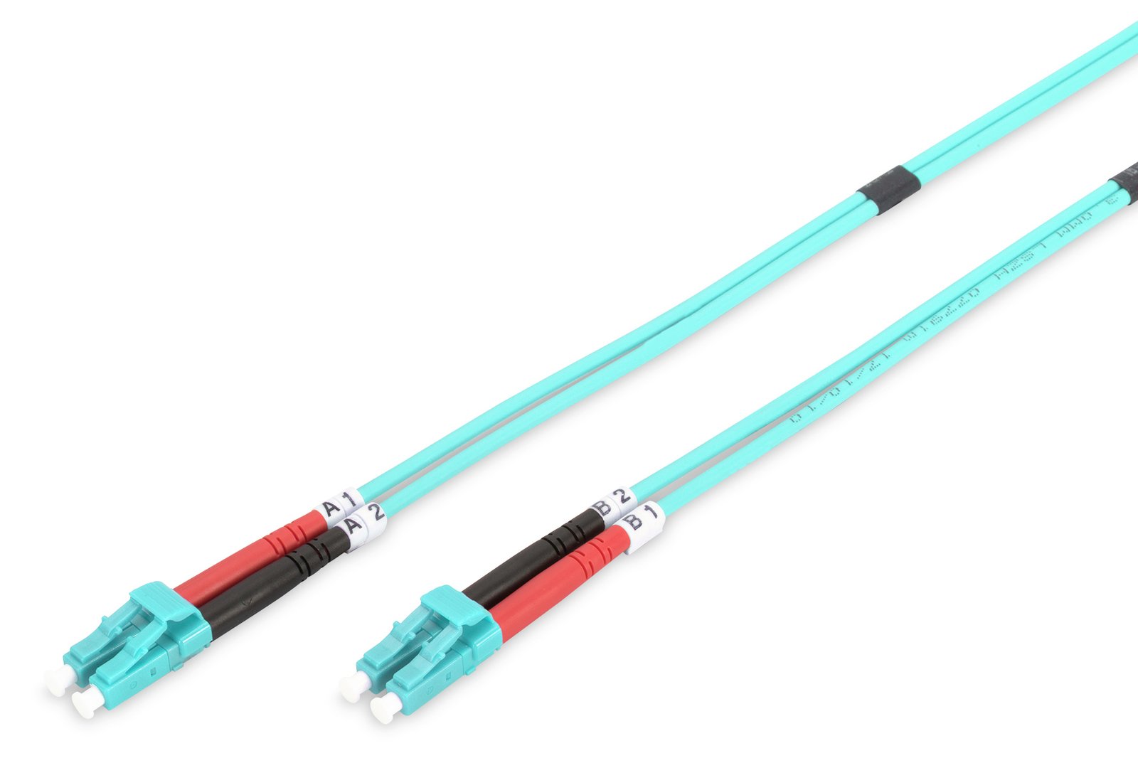 DIGITUS LWL Multimode OM 3 Patchkabel, LC / LC
