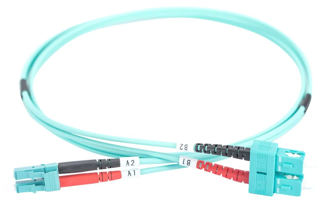 DIGITUS LWL Multimode OM 3 Patchkabel, LC / SC, Ansicht 3