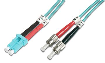 DIGITUS LWL Multimode OM 3 Patchkabel, LC / ST von LumaTech