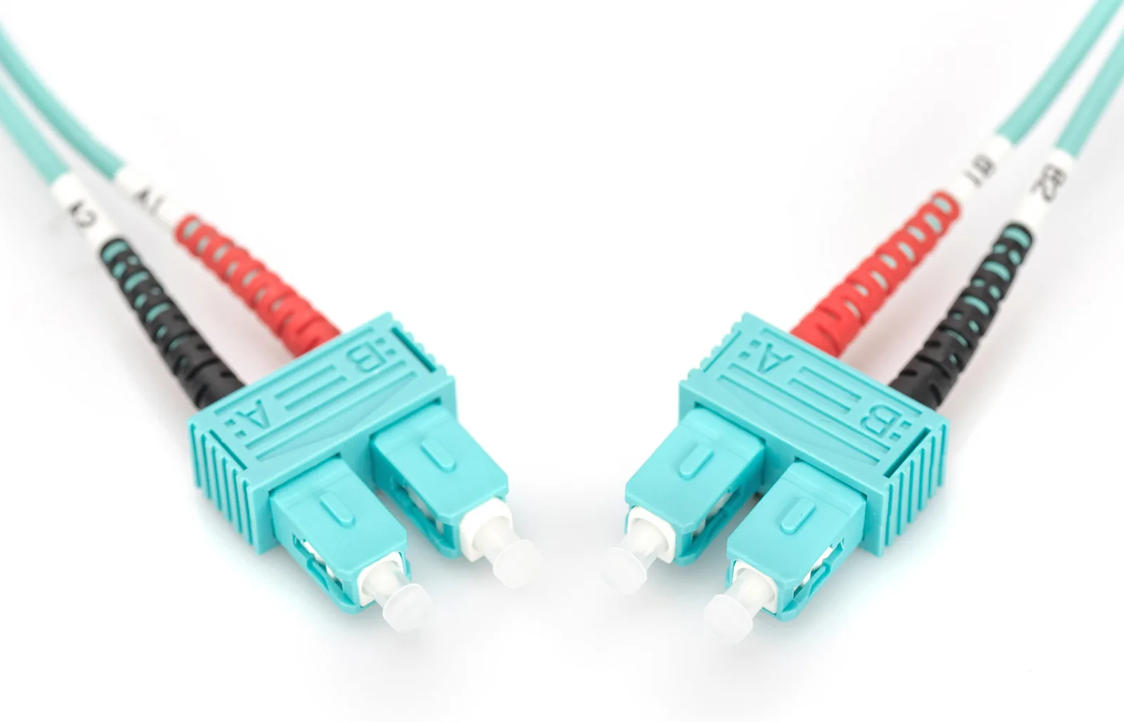 DIGITUS LWL Multimode OM 3 Patchkabel, SC / SC, Ansicht 3