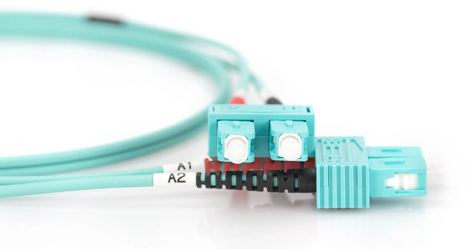 DIGITUS LWL Multimode OM 3 Patchkabel, SC / SC, Ansicht 4