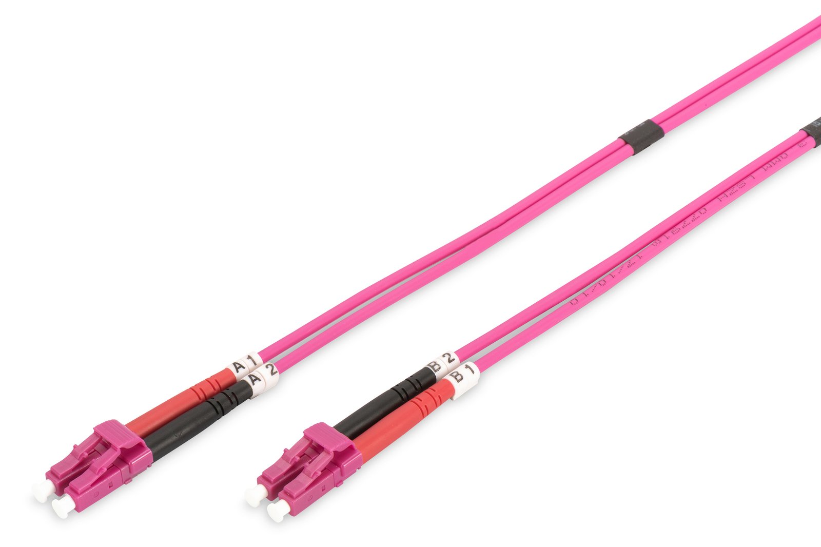 DIGITUS LWL Multimode Patchkabel, OM4, LC / LC
