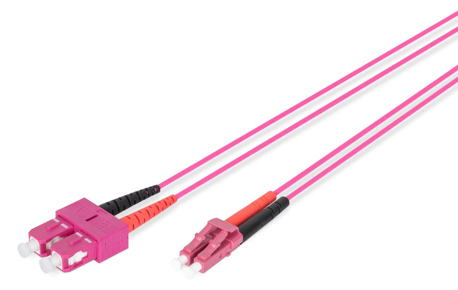 DIGITUS LWL Multimode Patchkabel, OM4, LC / SC