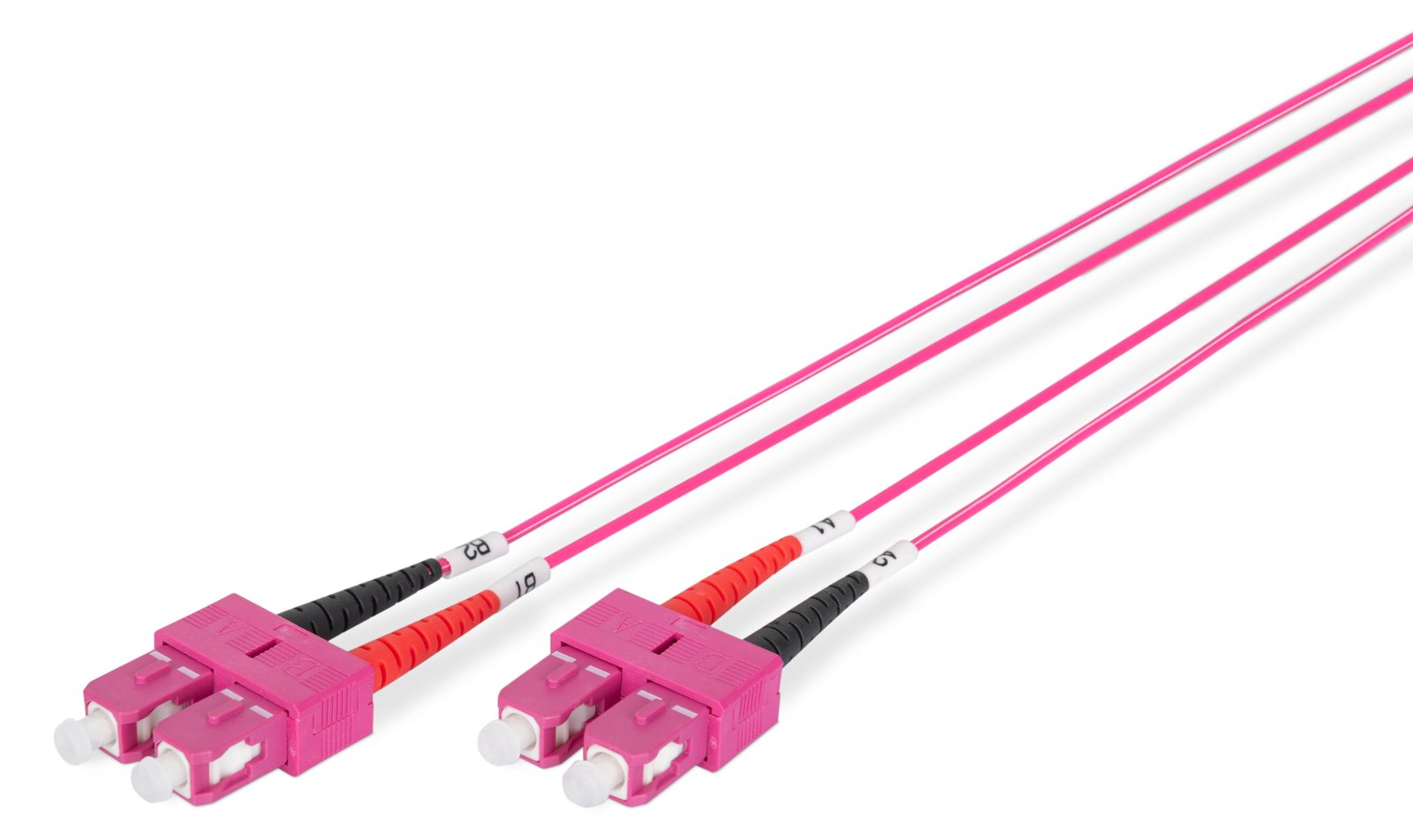 DIGITUS LWL Multimode Patchkabel, OM4, SC / SC