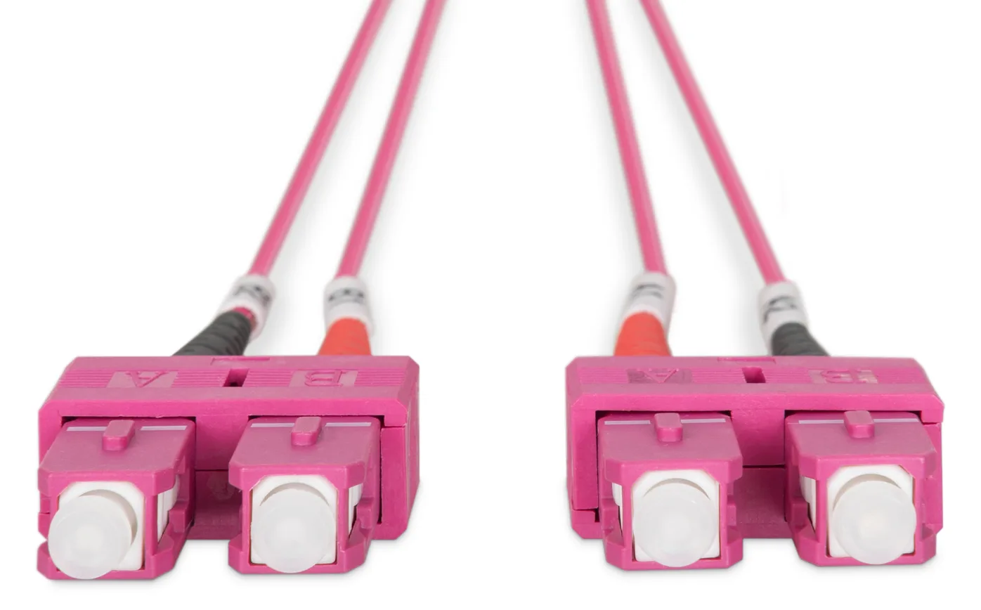DIGITUS LWL Multimode Patchkabel, OM4, SC / SC, Ansicht 2