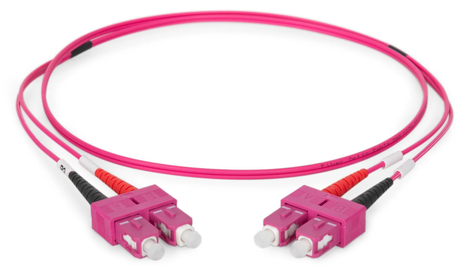 DIGITUS LWL Multimode Patchkabel, OM4, SC / SC, Ansicht 3