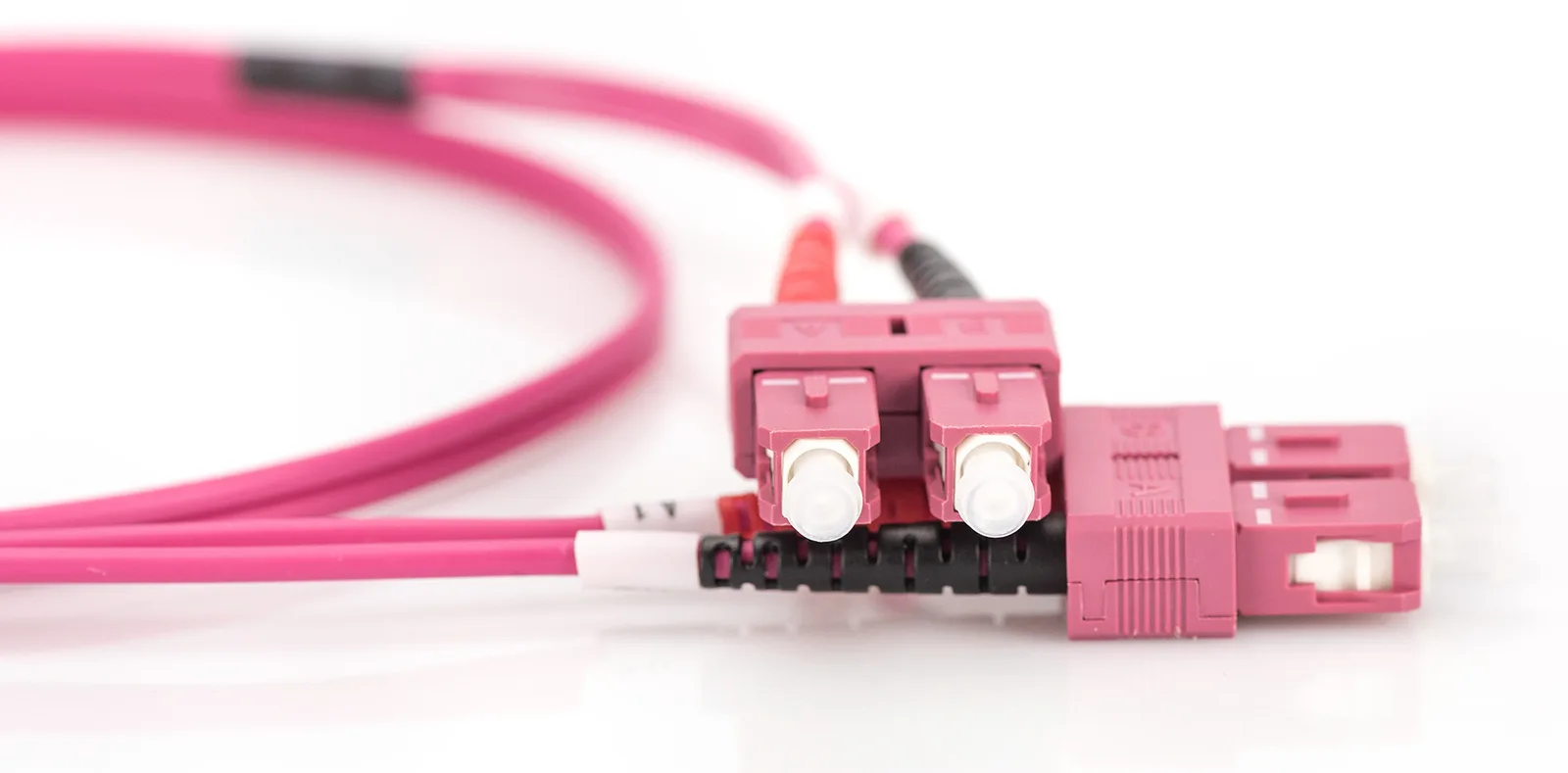 DIGITUS LWL Multimode Patchkabel, OM4, SC / SC, Ansicht 3