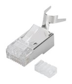 DIGITUS Modularstecker für Rundkabel, CAT 6A, geschirmt