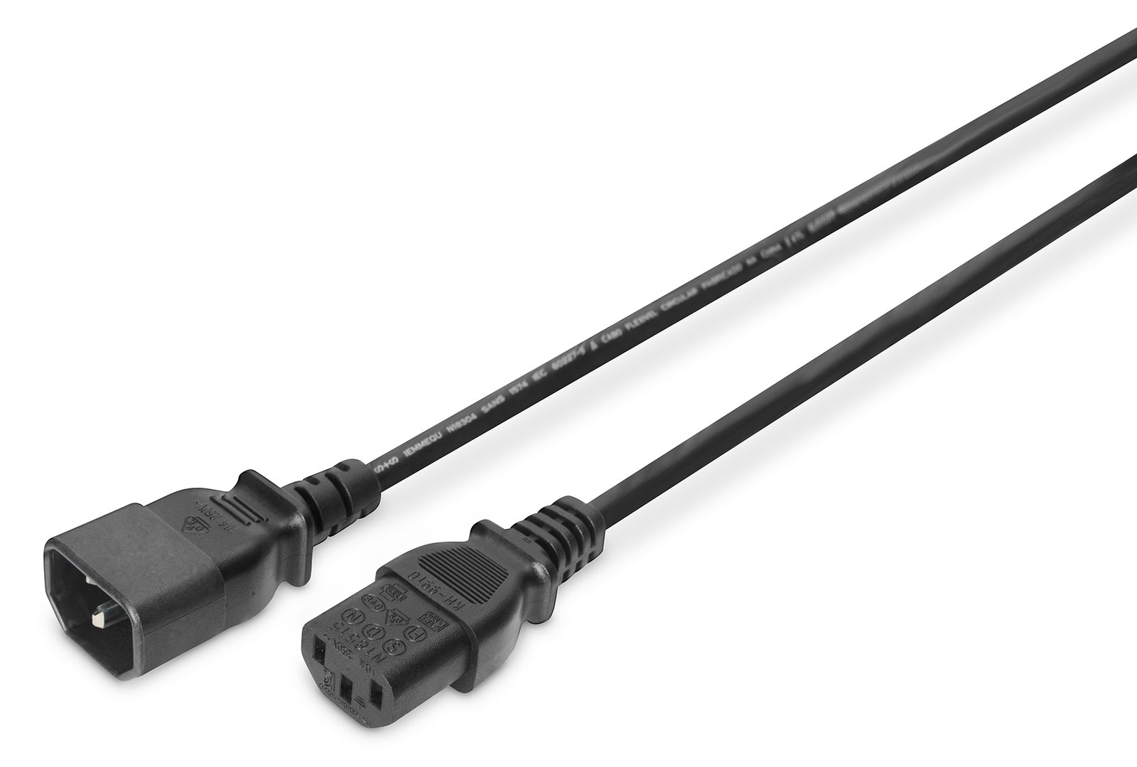 DIGITUS Netzkabelverlängerung