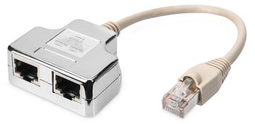 DIGITUS Patchkabel-Adapter, CAT 5e, geschirmt - 1:1 von LumaTech