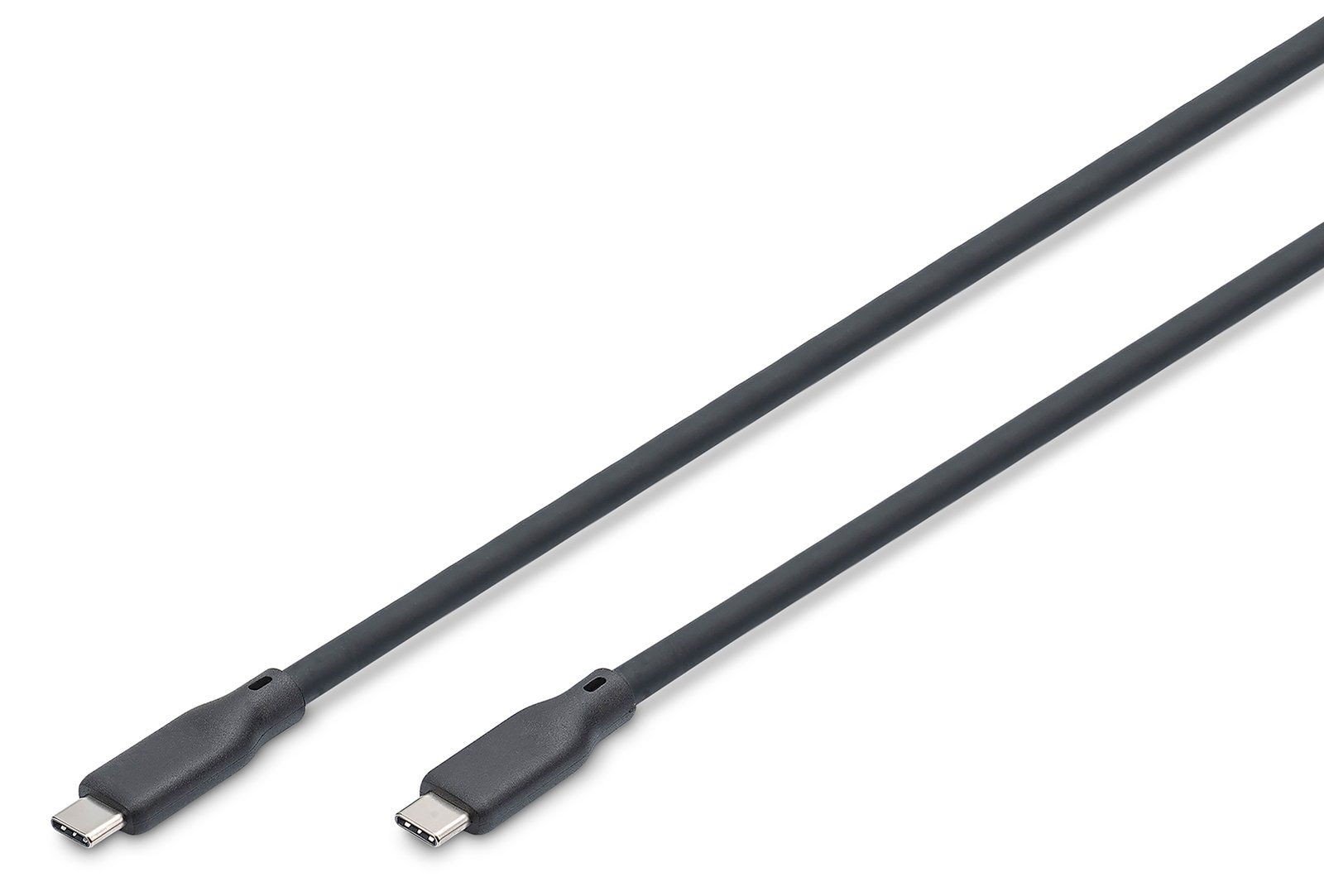 DIGITUS USB Silikon Kabel, USB 20Gbps, 2m, schwarz von LumaTech