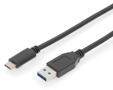 DIGITUS USB Type-C Anschlusskabel, Gen2, Type-C auf A von LumaTech