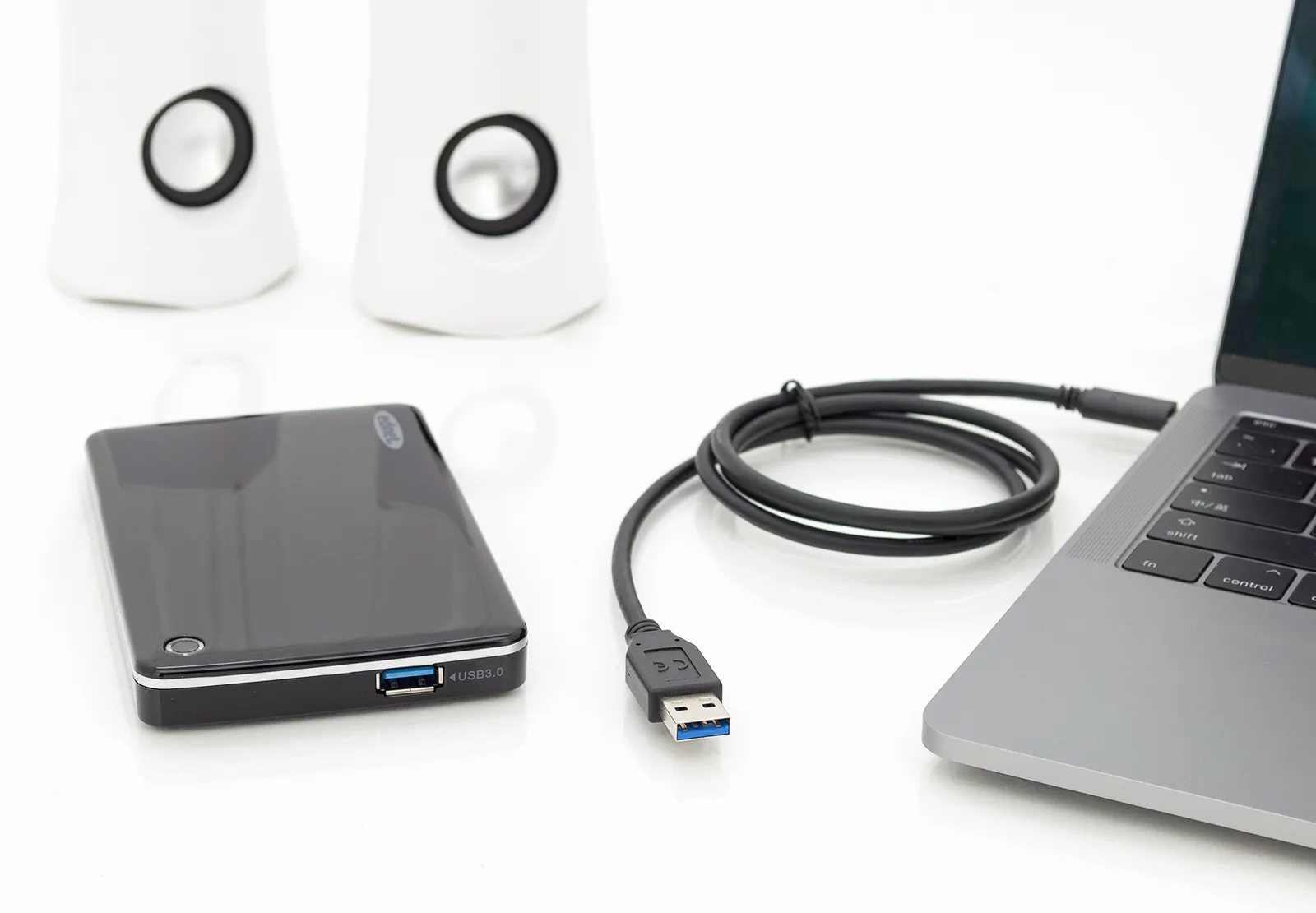 DIGITUS USB Type-C Anschlusskabel, Gen2, Type-C auf A, Ansicht 3