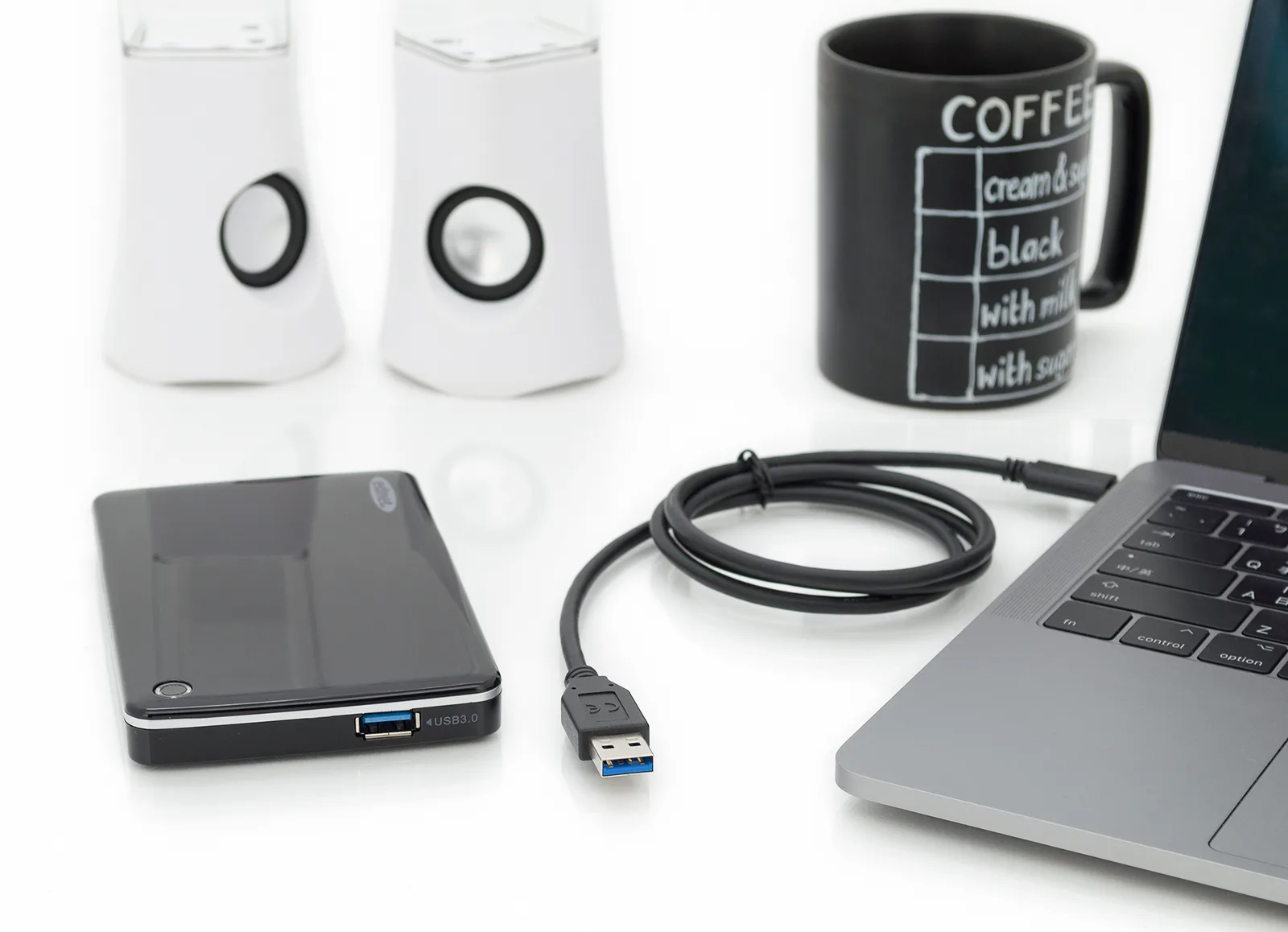 DIGITUS USB Type-C Anschlusskabel, Gen2, Type-C auf A, Ansicht 4