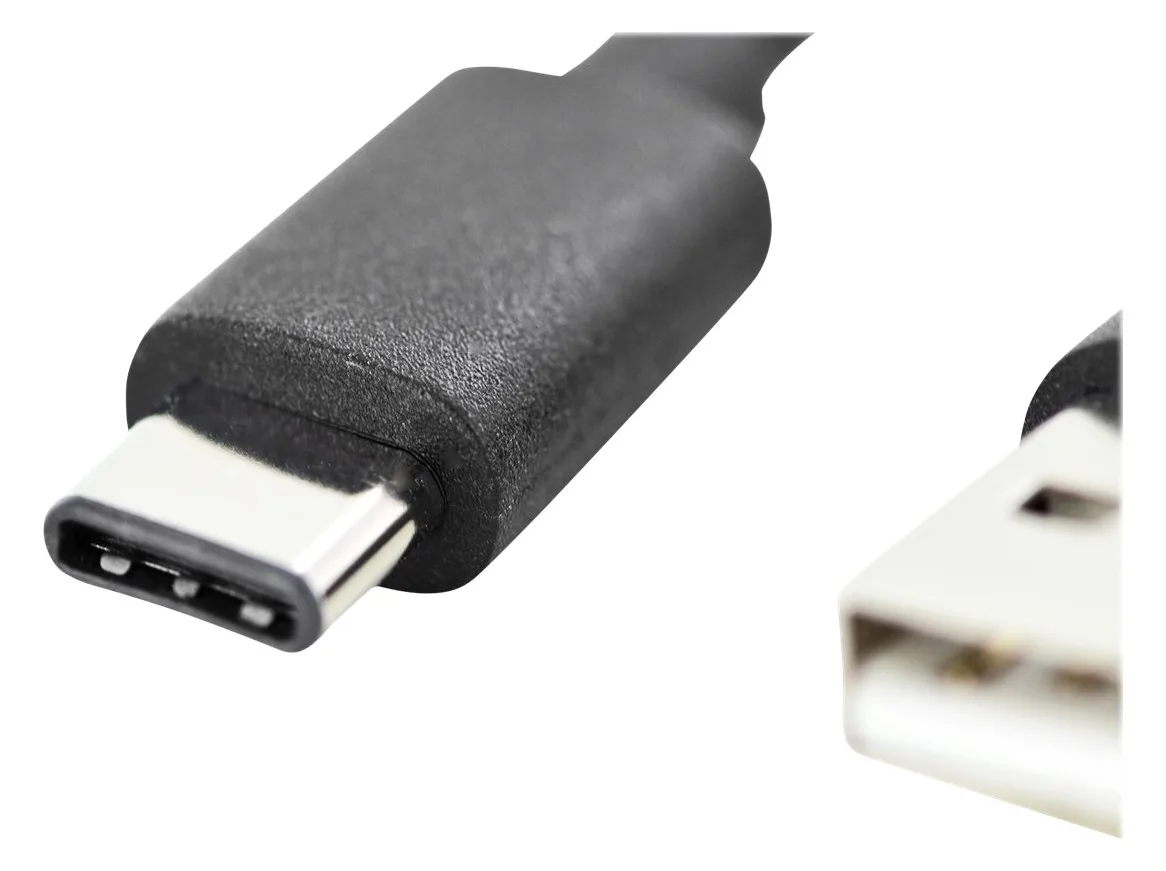 DIGITUS USB Type-C Anschlusskabelkabel, Typ-C - A, Ansicht 3