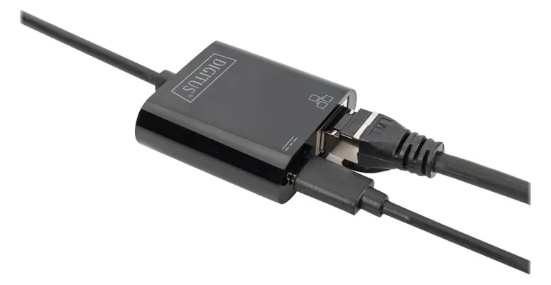 DIGITUS USB Type-C Gigabit Ethernet Adapter mit Power Delivery Unterstützung, Ansicht 5