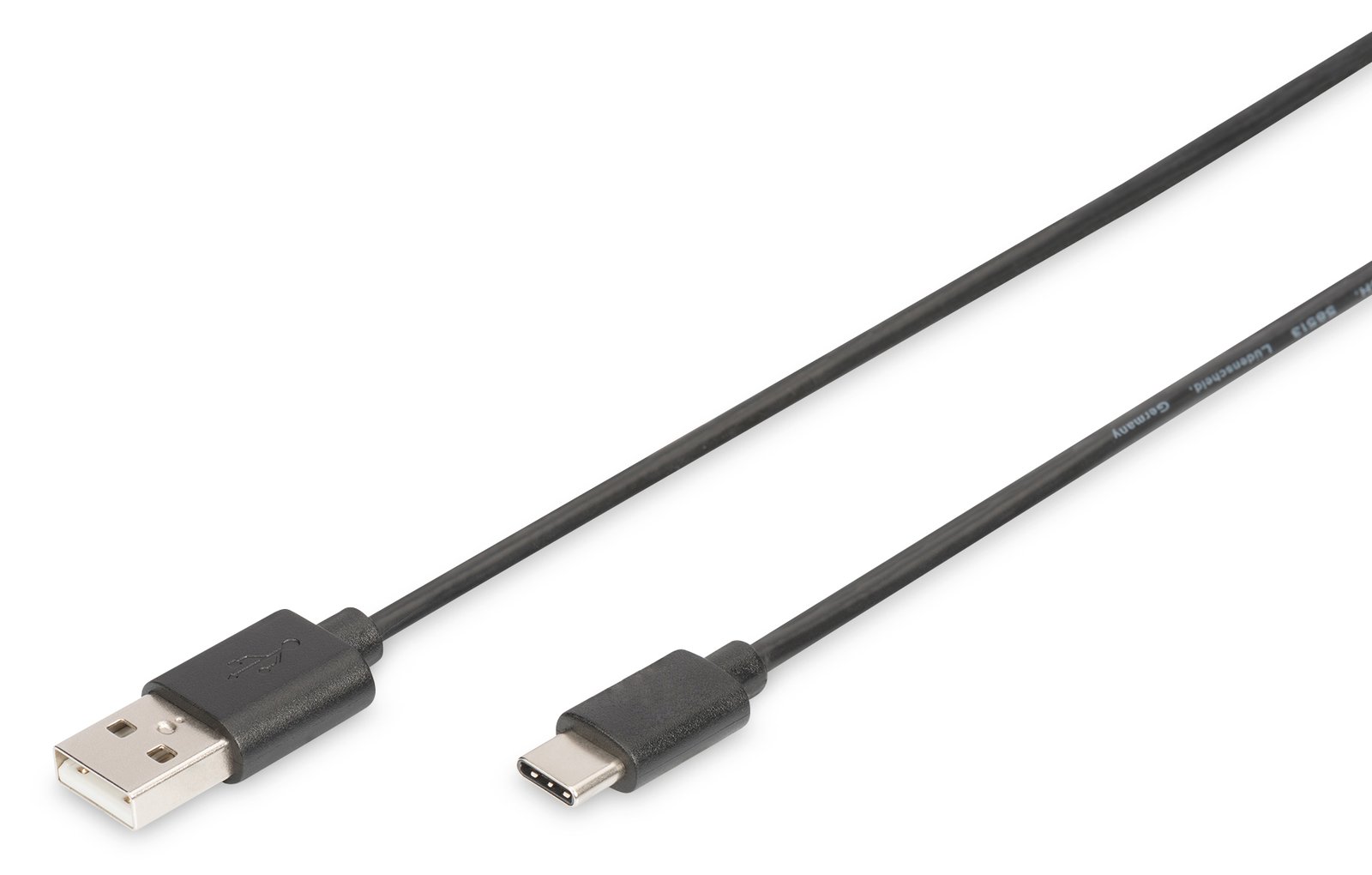 DIGITUS USB Type-C Verbindungskabel, Typ C auf A von LumaTech