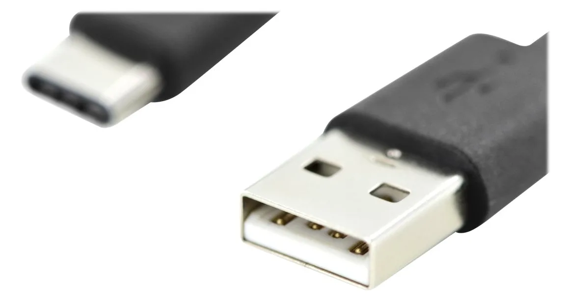 DIGITUS USB Type-C Verbindungskabel, Typ C auf A, Ansicht 3