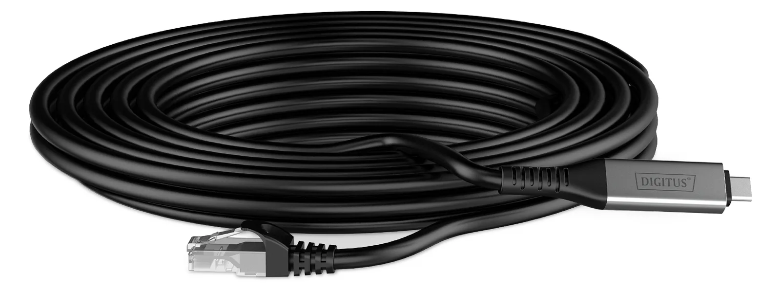 DIGITUS USB-C 3.2 Gen1 - RJ45 Ethernet Kabel, 1Gbit/s, 3m, Ansicht 3