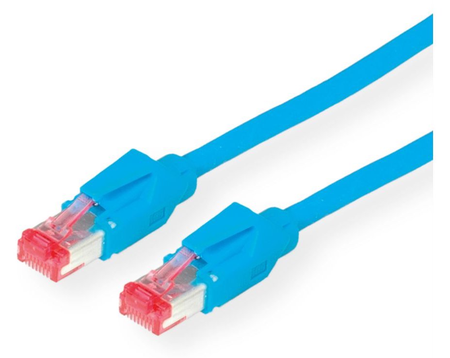 Draka UC900 SS27 - Patch-Kabel - RJ-45 (M) zu RJ-45 (M) - Blau