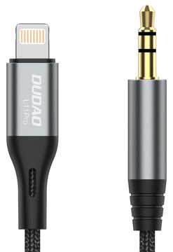 Dudao audio cable Lightning - mini jack 3.5mm 1m gray L11PRO - Kabel - Audio/Multimedia von LumaTech