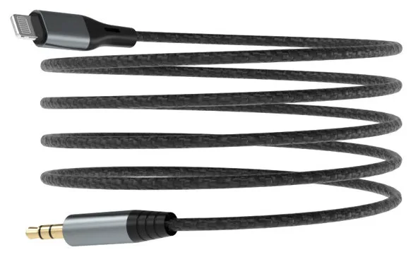 Dudao audio cable Lightning - mini jack 3.5mm 1m gray L11PRO - Kabel - Audio/Multimedia, Ansicht 4