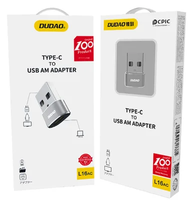 Dudao L16AC USB-C to USB adapter, Ansicht 3