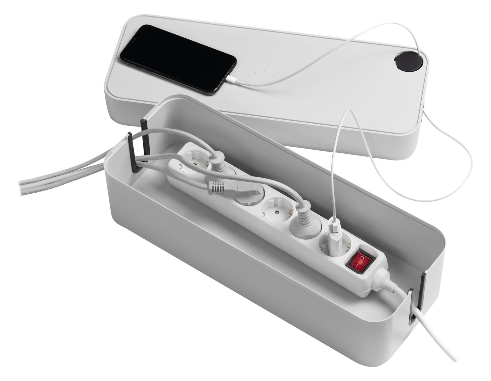 Durable CAVOLINE BOX L - Kabelmanagement-Box von LumaTech