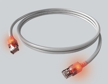 EasyLan Cat.6A S/FTP 1m - 1 m - Cat6a - S/FTP (S-STP) - RJ-45 - RJ-45