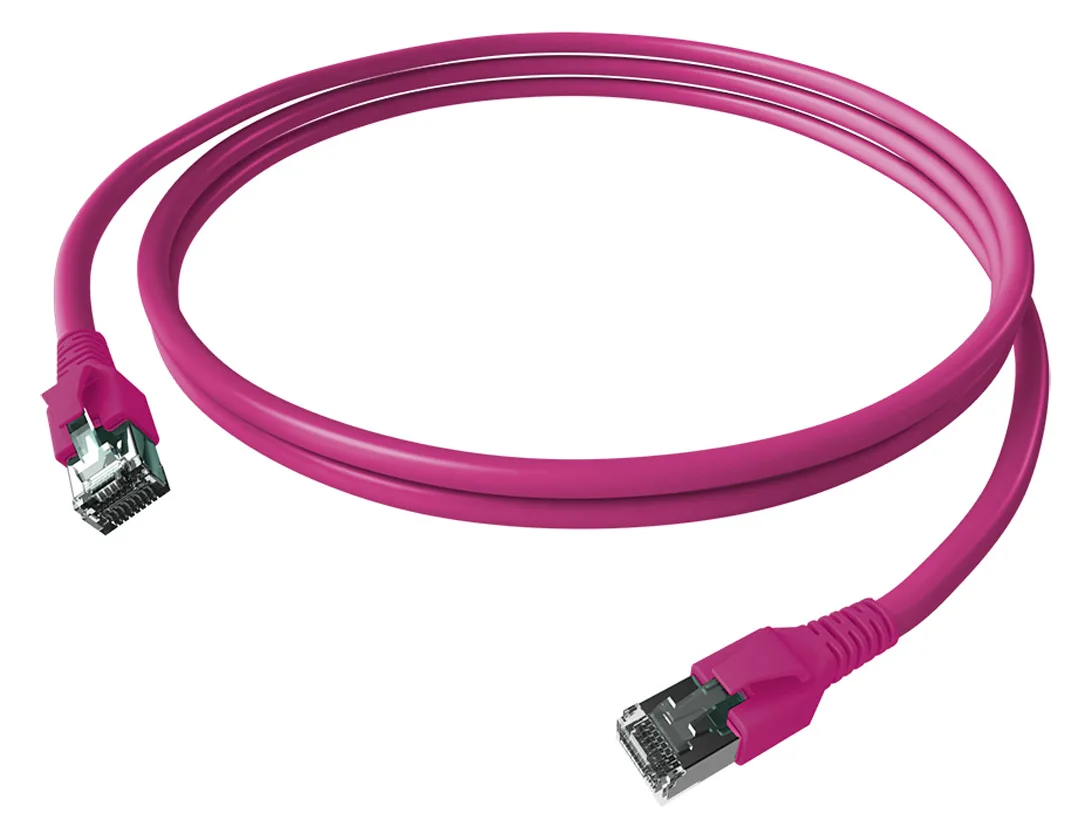 EasyLan FlexBoot - Patch-Kabel - RJ-45 (M) zu RJ-45 (M) - Violett, Ansicht 2
