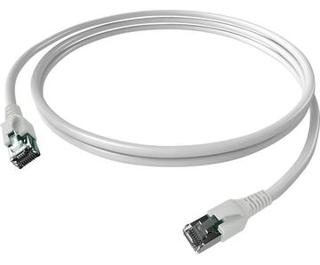 EasyLan FlexBoot Patchkabel Kat.6A S/FTP, weiß 0,50m - EasyLan FlexBoot Patchkabel Kat.6A - S/FTP von LumaTech