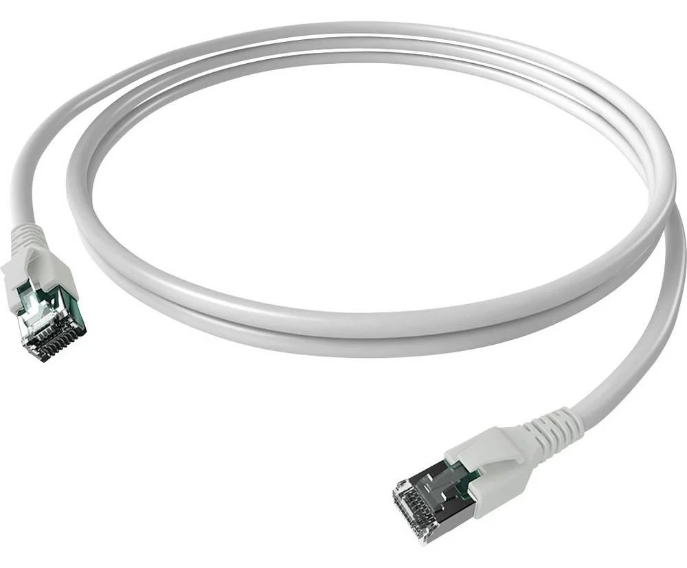 EasyLan FlexBoot Patchkabel Kat.6A S/FTP, weiß 0,50m - EasyLan FlexBoot Patchkabel Kat.6A - S/FTP