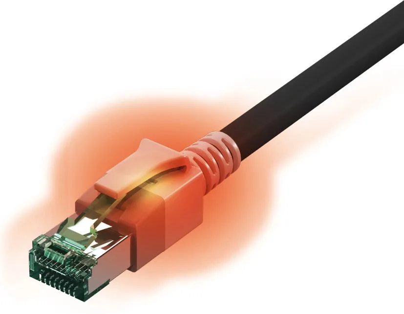 EasyLan Sacon 442628,200 - 2 m - Cat6a - S/FTP (S-STP) - RJ-45 - RJ-45, Ansicht 2
