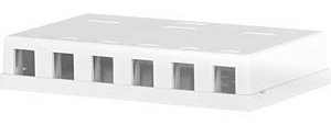 EFB Elektronik KEYSTONE BOX 6PORT SURF-MOUNTED von LumaTech