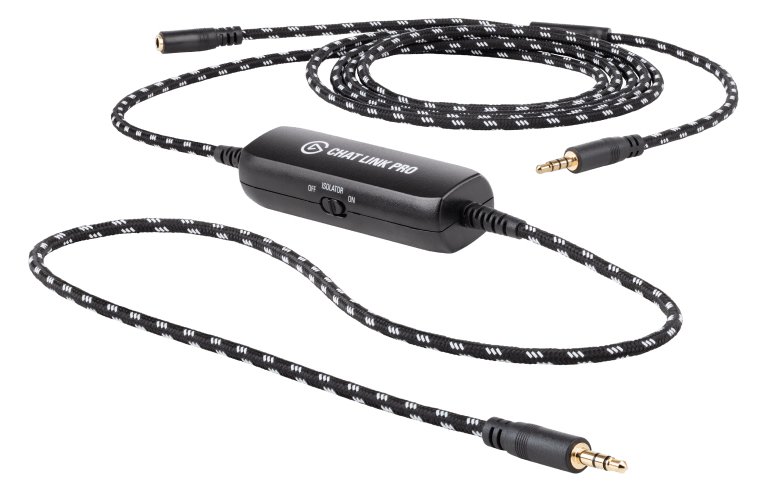 Elgato Chat Link Pro - 3.5mm - Weiblich - 2 x 3.5mm - Männlich - 2,5 m - Schwarz