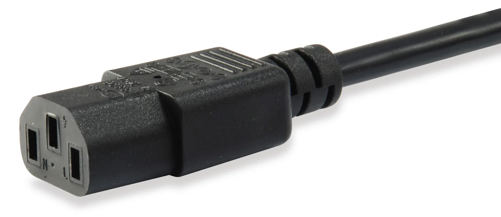 Equip 112121 - 3 m - Netzstecker Typ F - C13-Koppler - H05VV-F3G - 250 V - 10 A, Ansicht 4
