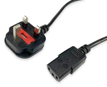 Equip 112300 - 2 m - BS 1363 - C13-Koppler - 250 V - 10 A von LumaTech