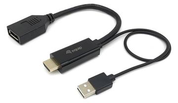 Equip 119039 - 0,15 m - HDMI Typ A (Standard) - DisplayPort - Männlich - Männlich - Gerade von LumaTech